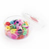 Boite de perles rondelles heishi 6 mm - mix de couleurs pop