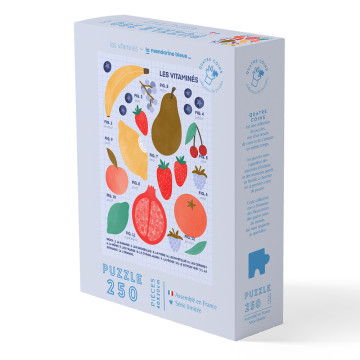 Puzzle Les Vitaminés par La mandarine bleue - 250 pièces