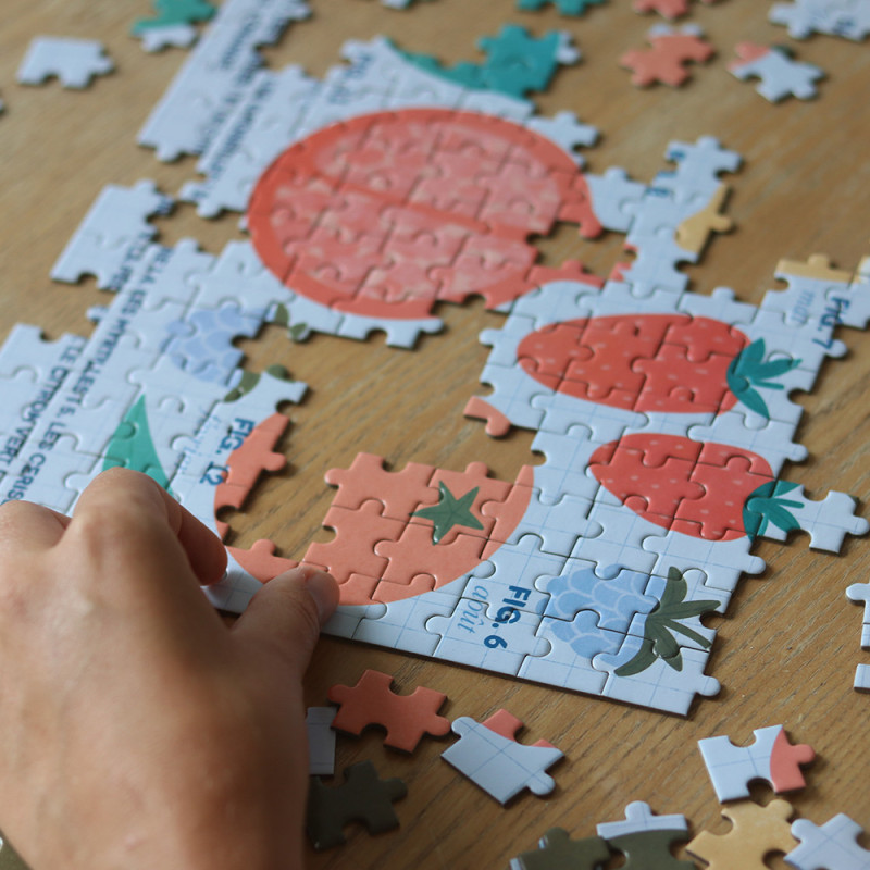 Puzzle Les Vitaminés par La mandarine bleue - 250 pièces