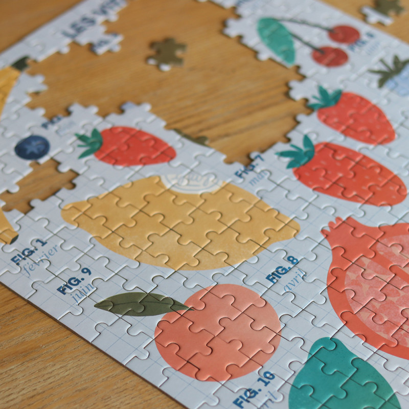 Puzzle Les Vitaminés par La mandarine bleue - 250 pièces