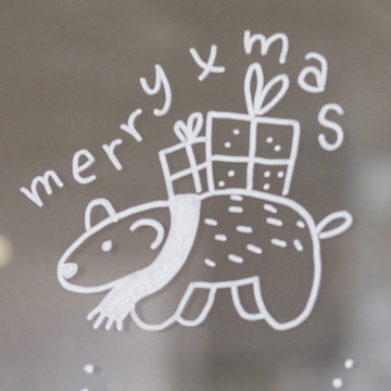 Décorez vos vitres - Noël enchanté