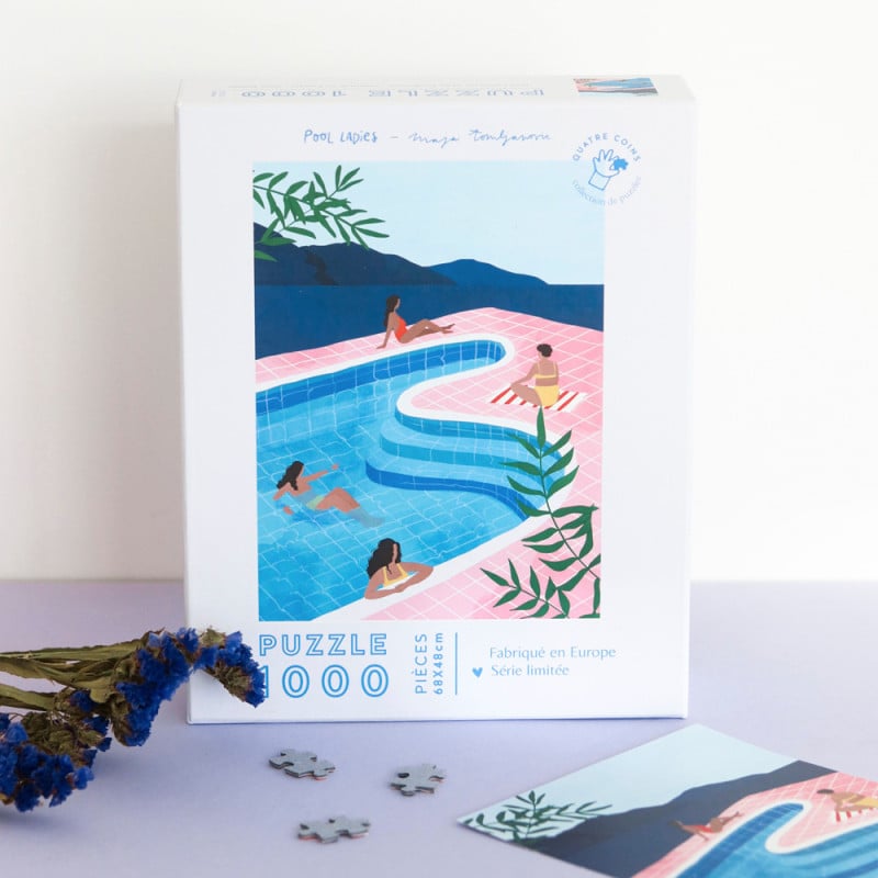 Puzzle Pool Ladies par Maja Tomljanovic - 1000 pièces