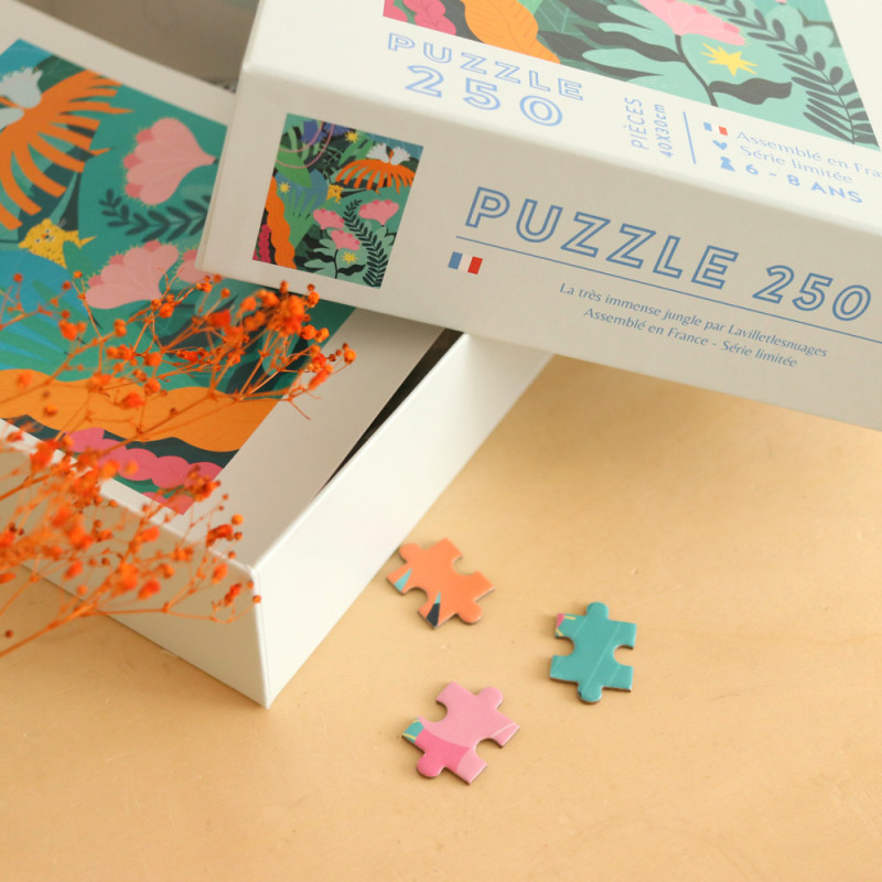 Puzzle La Très Immense par Jungle et les nuages - 250 pièces