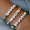 Perles lettres 3 mots pour bracelet à personnaliser - Best, Friend et Forever