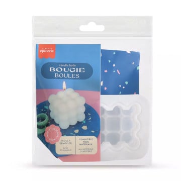 Moule Silicone - Bougie Boules