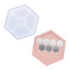 Kit Jesmonite AC100 - Dessous de verre hexagonal