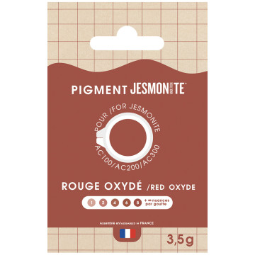 Jesmonite pigment 3,5 g - rouge oxydé