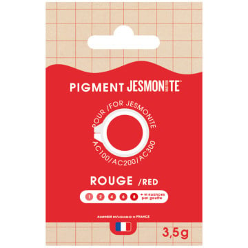 Jesmonite pigment 3,5 g - rouge