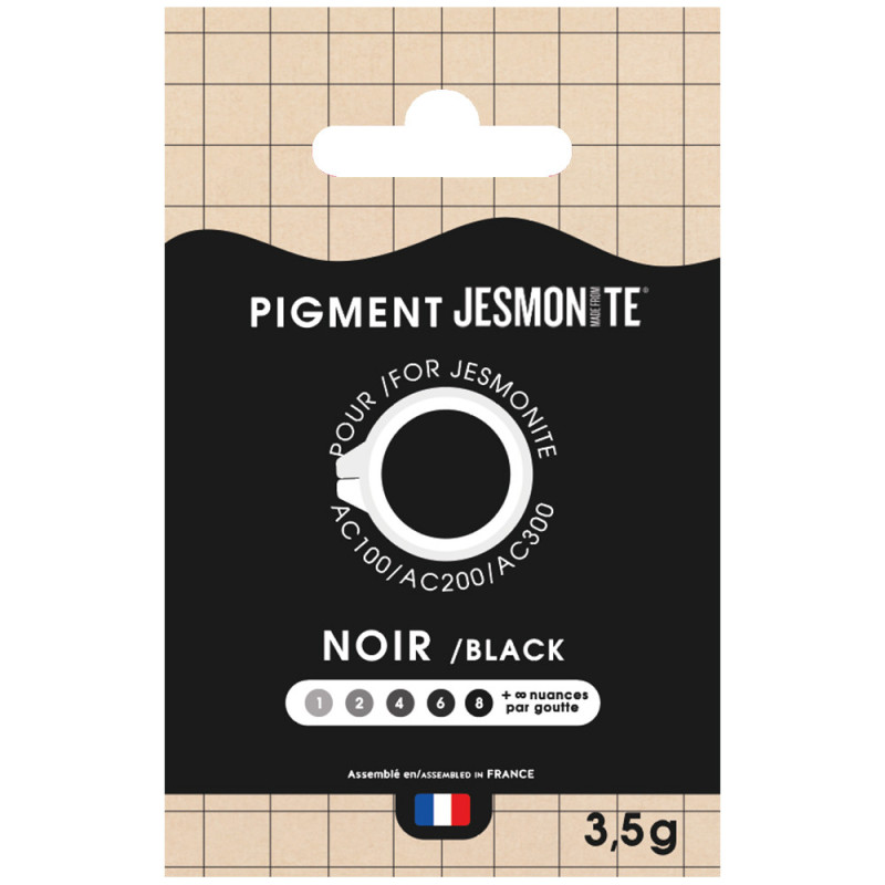 Jesmonite pigment 3,5 g - noir