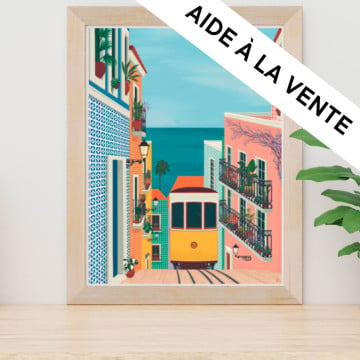 Exemple présentation Petit Pinceau Lisbon Tram