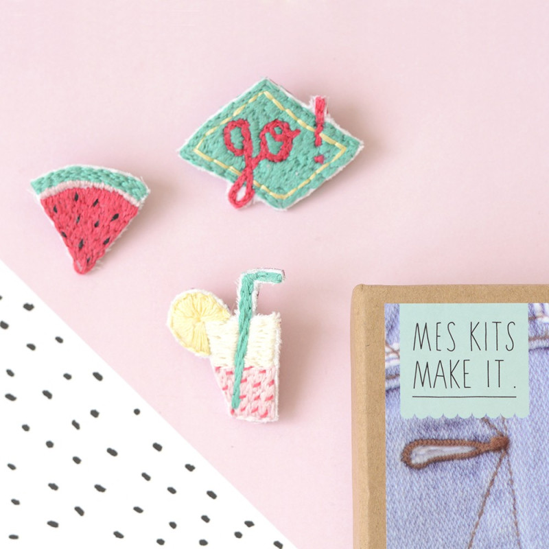 Kit MKMI - Mes broches brodées