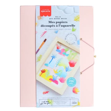 DIY HOME DECO - Papiers découpés à l'Aquarelle