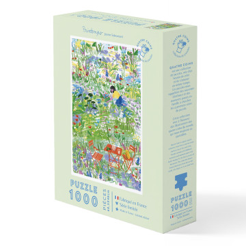 Puzzle Jardin secret par Jeanne Saboureault - 1000 pièces