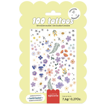 Pochette de Tattoos - Fleurs