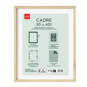Cadre Bois 30X40