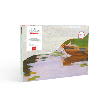 Coffret peinture au numéro - Mädchen im kahn - Curt Herrmann