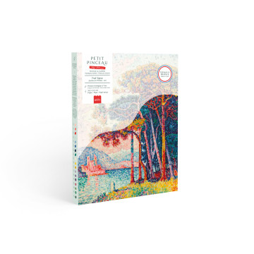 Coffret peinture au numéro - Antibes (La Pinède) - Paul Signac