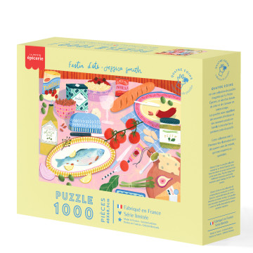 Puzzle Festin d'été par Jessica Smith  - 1000 pièces