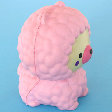 Gros squishy antistress - caniche rose