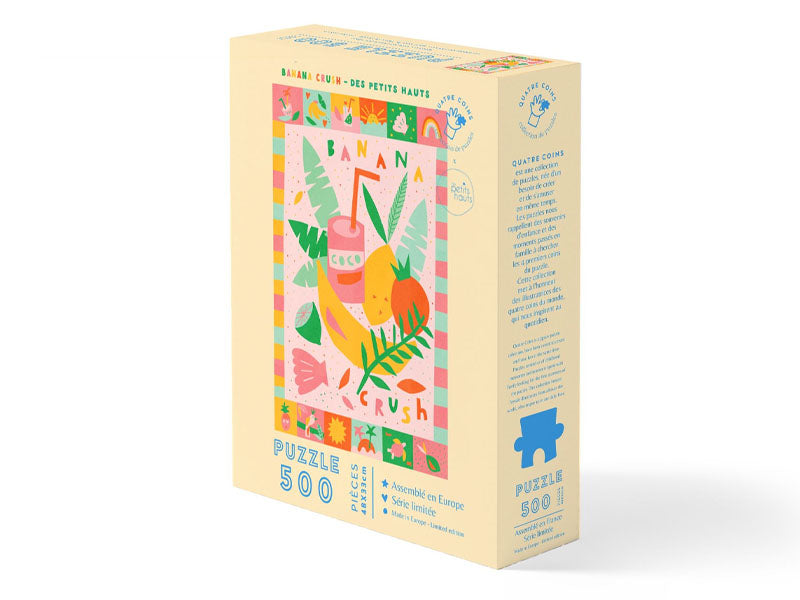 Puzzle Banana Crush - La Petite Épicerie x Des Petits Hauts - 500 pièces