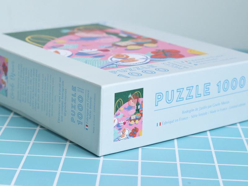 Puzzle Bodegon de jardin par Gisèle Murias - 1000 pièces