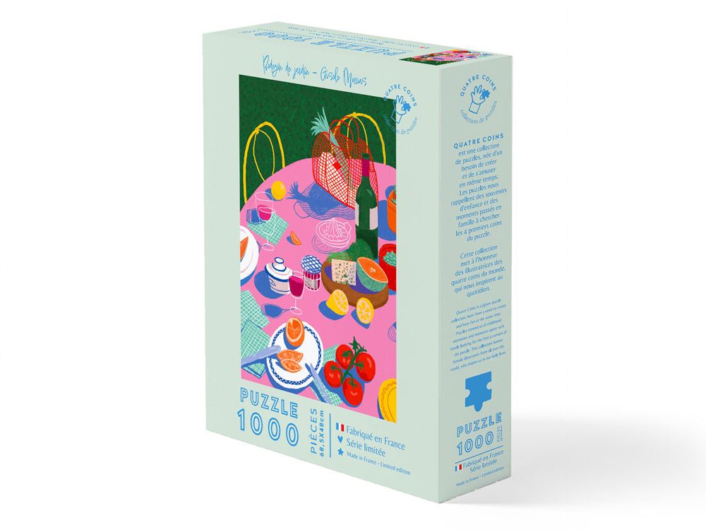 Achat Puzzle Bodegon de jardin par Gisèle Murias - 1000 pièces