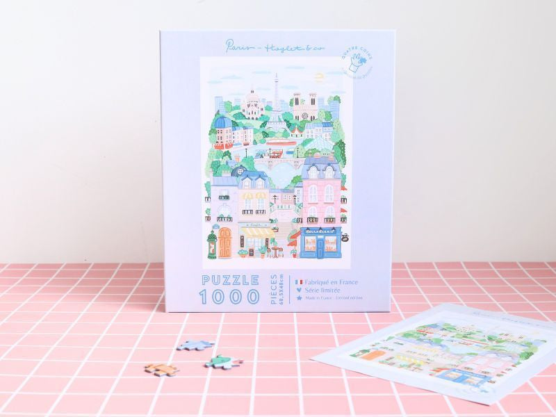 Achat Puzzle Paris par Hoglet&Co - 1000 pièces