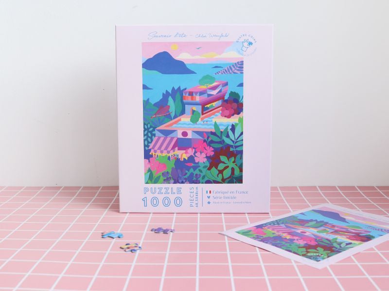 Puzzle Souvenir d'été par Chloé Weinfeld - 1000 pièces