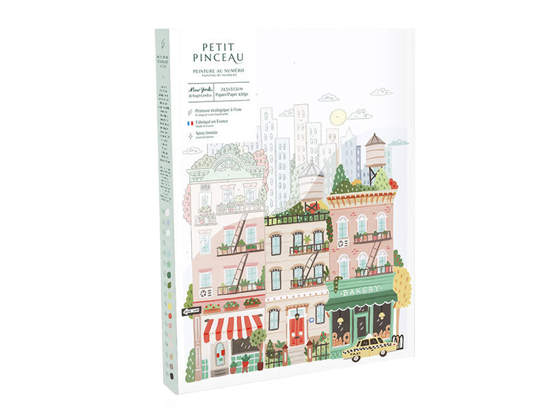 Achat Coffret peinture au numéro - New York par Hoglet and co