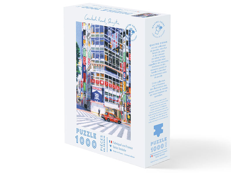 Achat Puzzle Central Road Shinjuku par Clément Thoby - 1000 pièces