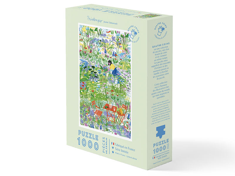 Achat Puzzle Jardin secret par Jeanne Saboureault - 1000 pièces
