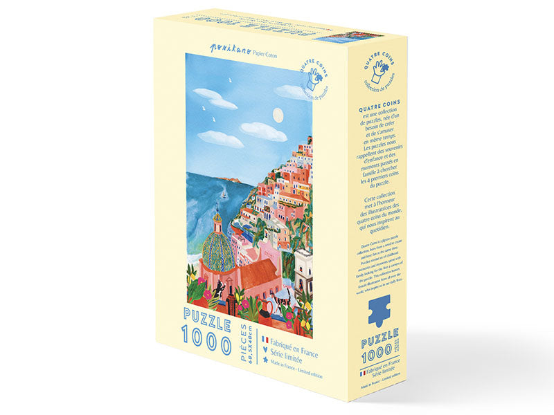 Achat Puzzle Positano par Flore @Papier Coton - 1000 pièces