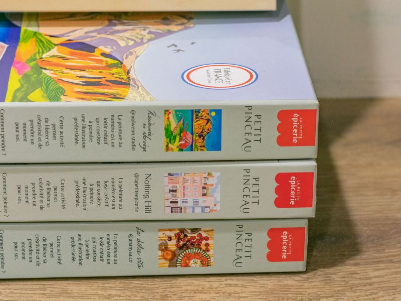 Coffret peinture au numéro - Notting Hill par La Petite Epicerie