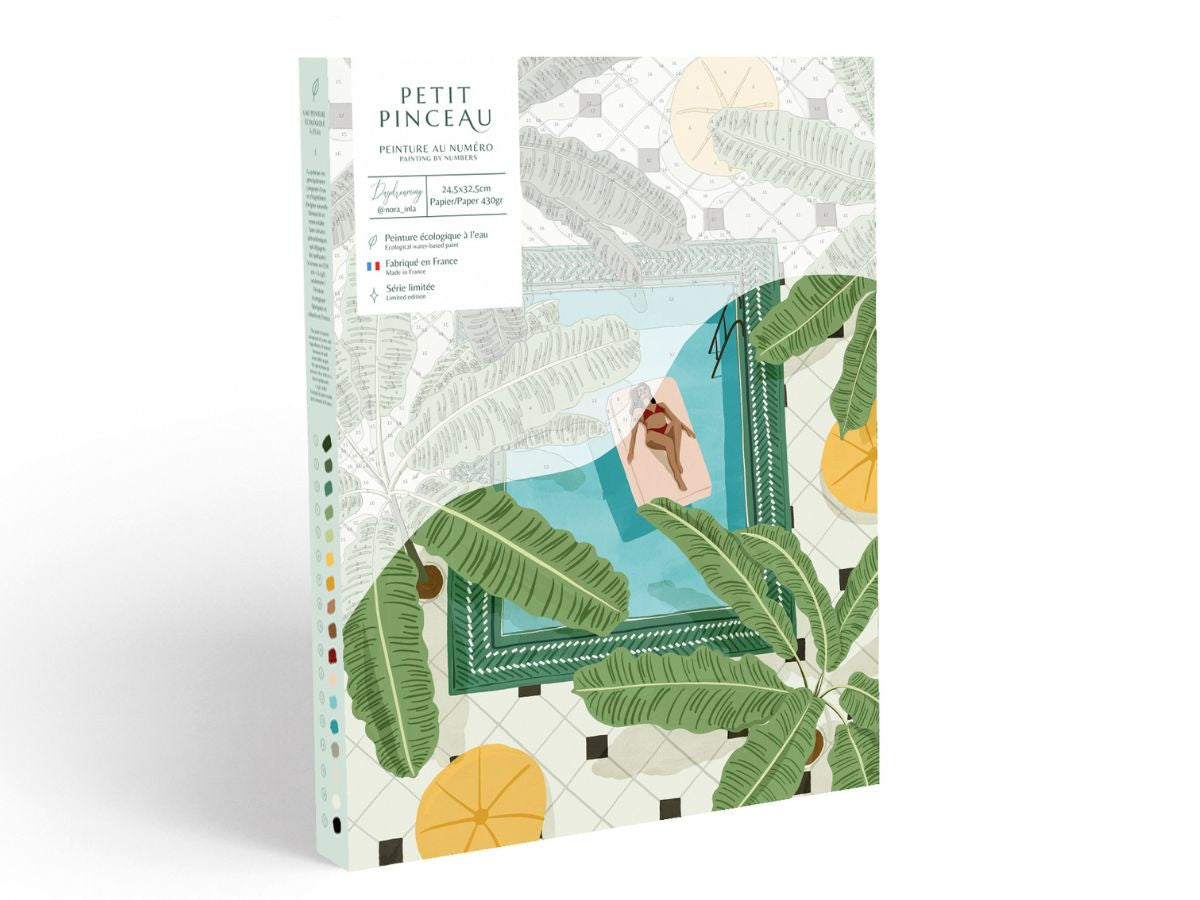 Achat Coffret peinture au numéro - Daydreaming par Nora Dong