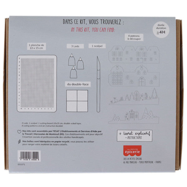 Kit MKMI - Mes photophores et cartes en kirigami