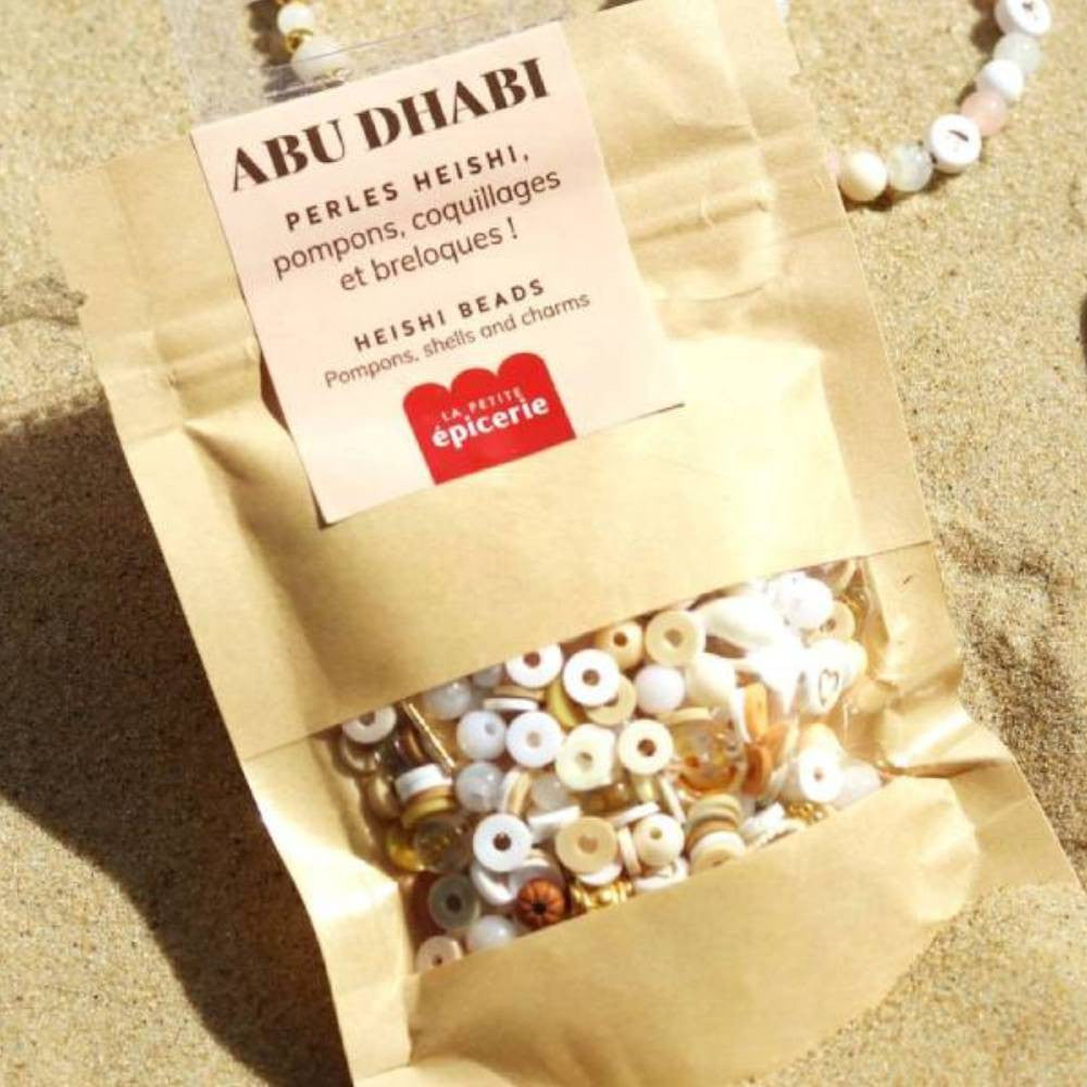 Mélange de perles heishi et de breloques - Miami
