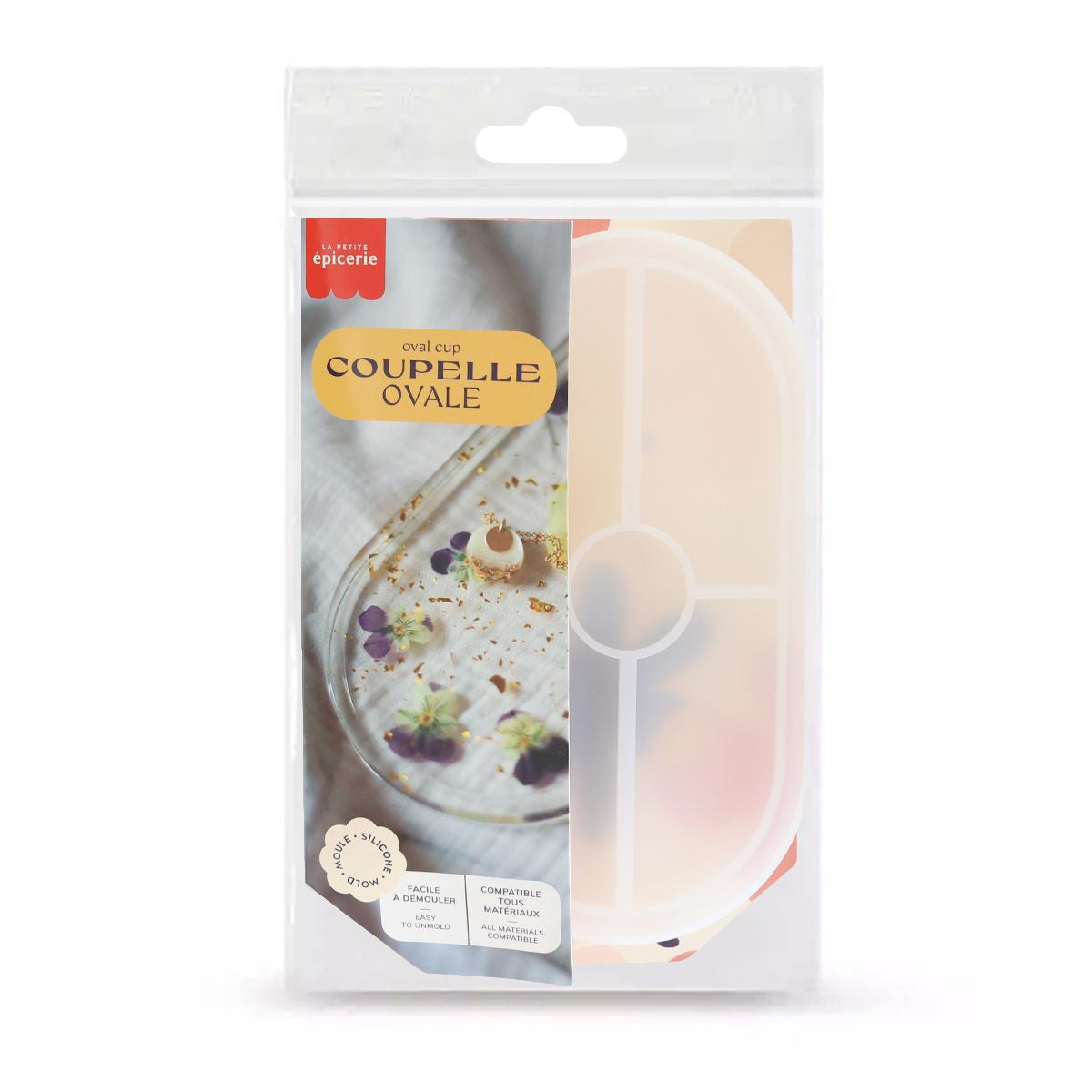 Moule Silicone - Coupelle Ovale
