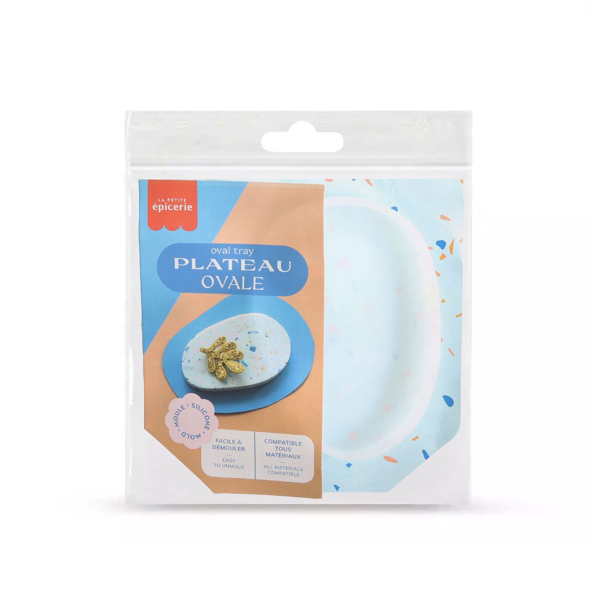 Achat Moule Silicone - Plateau Ovale