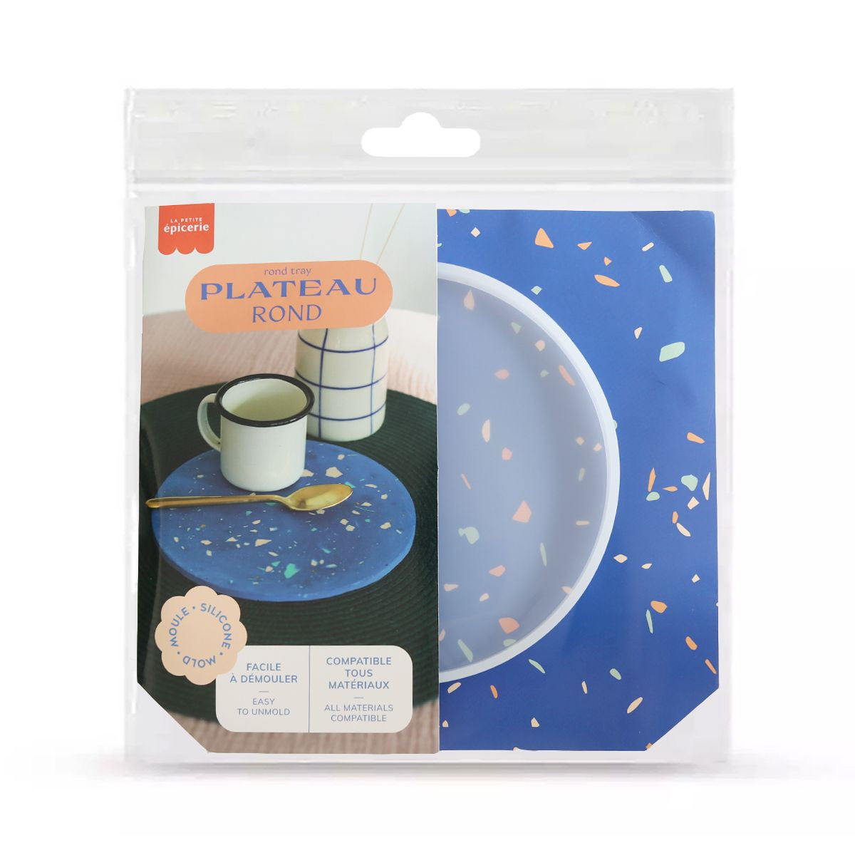 Achat Moule Silicone - Plateau Sans Rebord