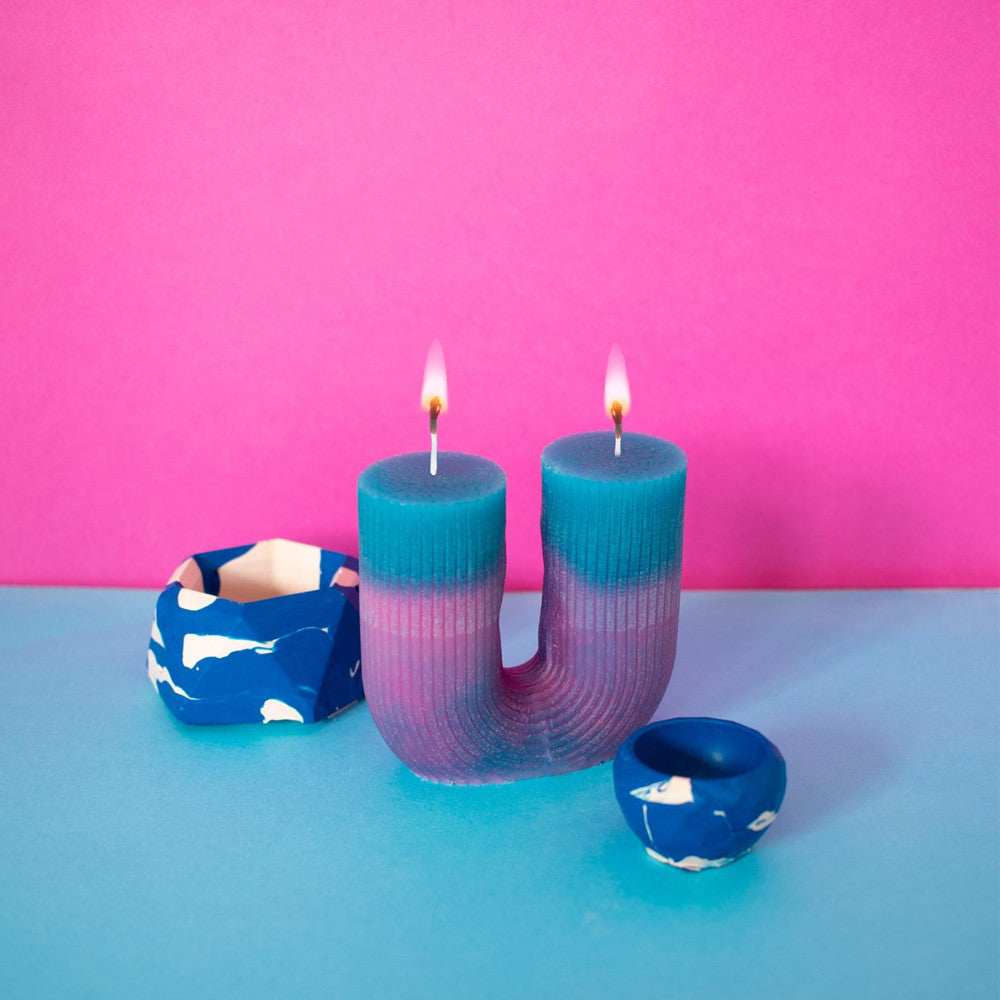 Moule Silicone - Bougie U