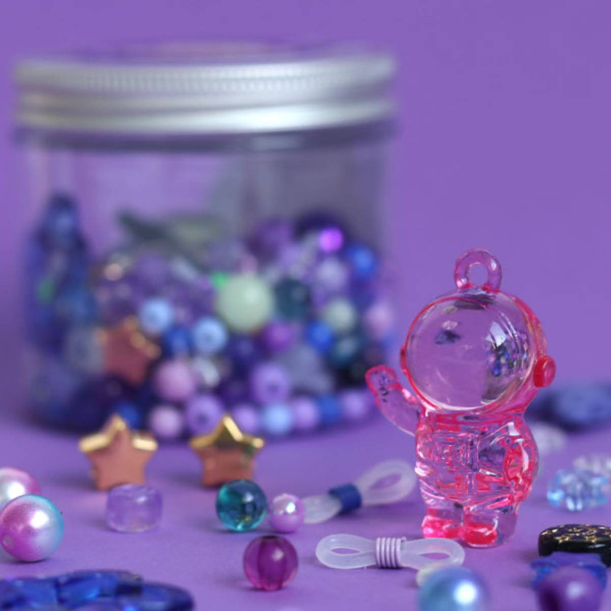 Mélange de perles heishi et de breloques - Miami