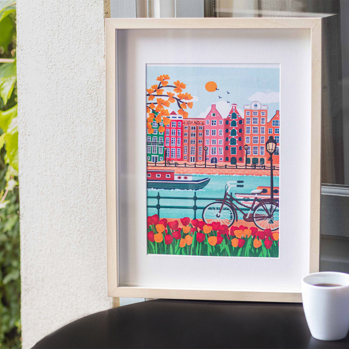 Achat Coffret peinture au numéro - Amsterdam par Nidhi Kachhadiya