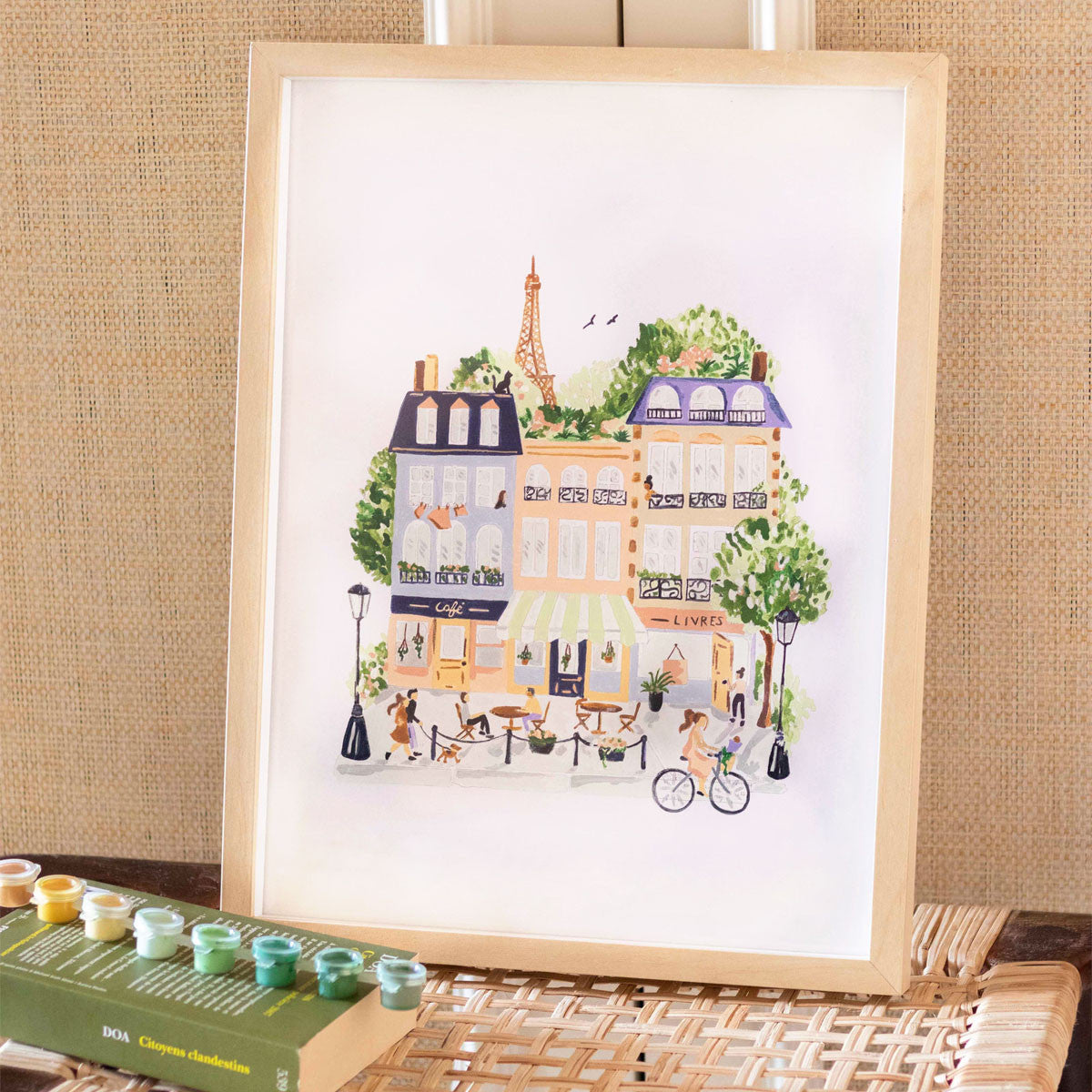 Coffret peinture au numéro - Paris par Sabina Fenn