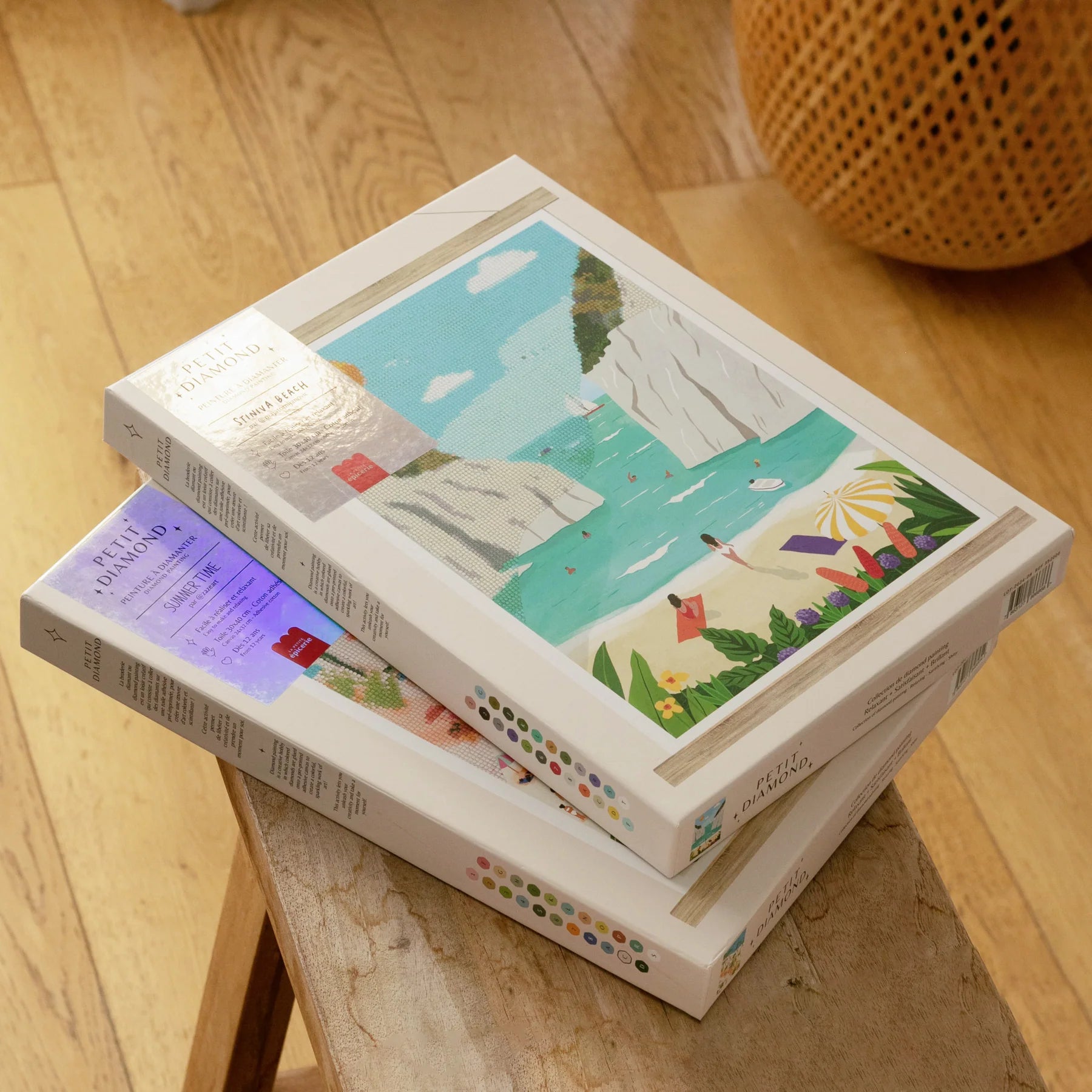 Coffret Petit Diamond - Diamond Painting Stiniva Beach par Maja Tomljanovic