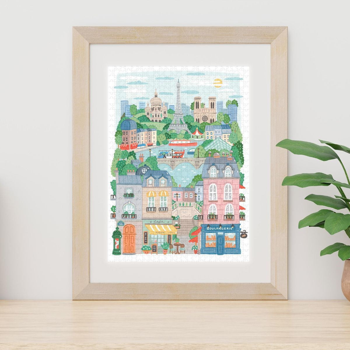 Puzzle Paris par Hoglet&Co - 1000 pièces