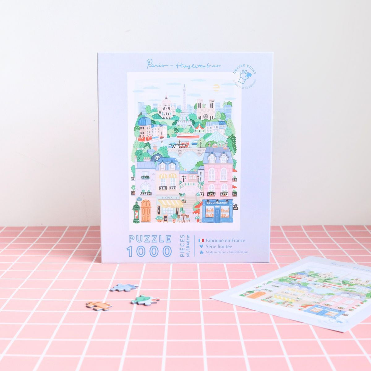 Puzzle Paris par Hoglet&Co - 1000 pièces
