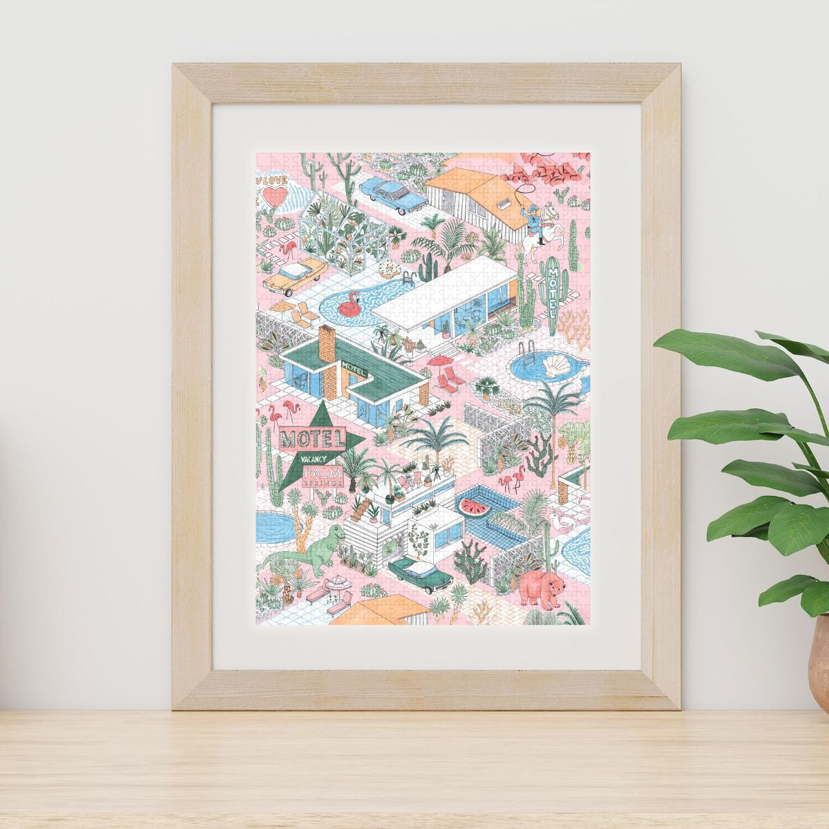 Puzzle Palm Springs par Jacqueline Colley - 1000 pièces