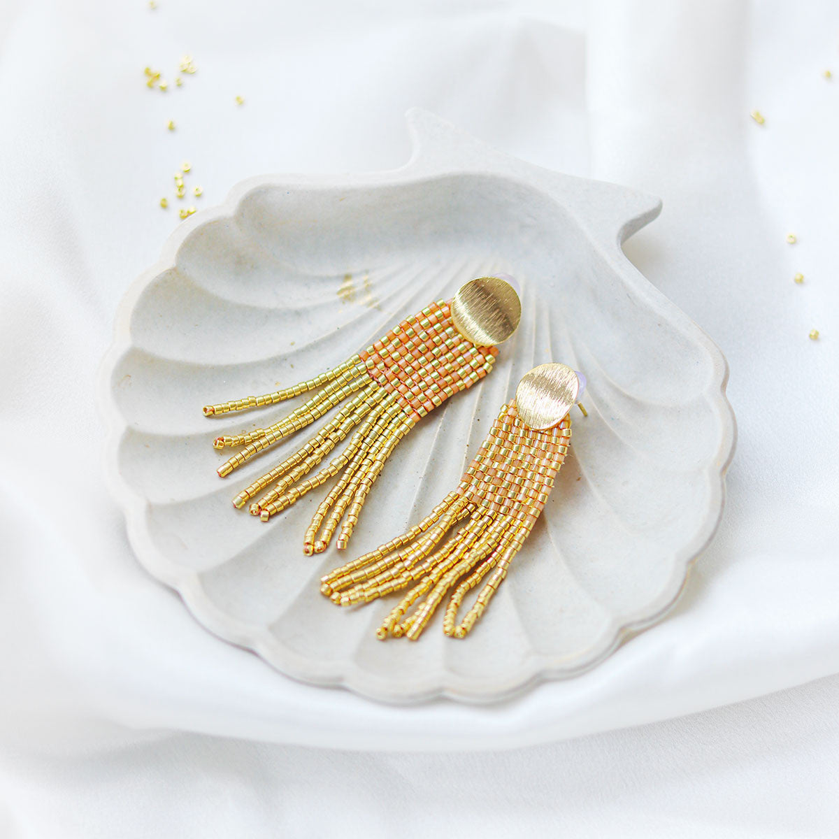 DIY Bijouterie - Mes boucles d'oreilles à franges