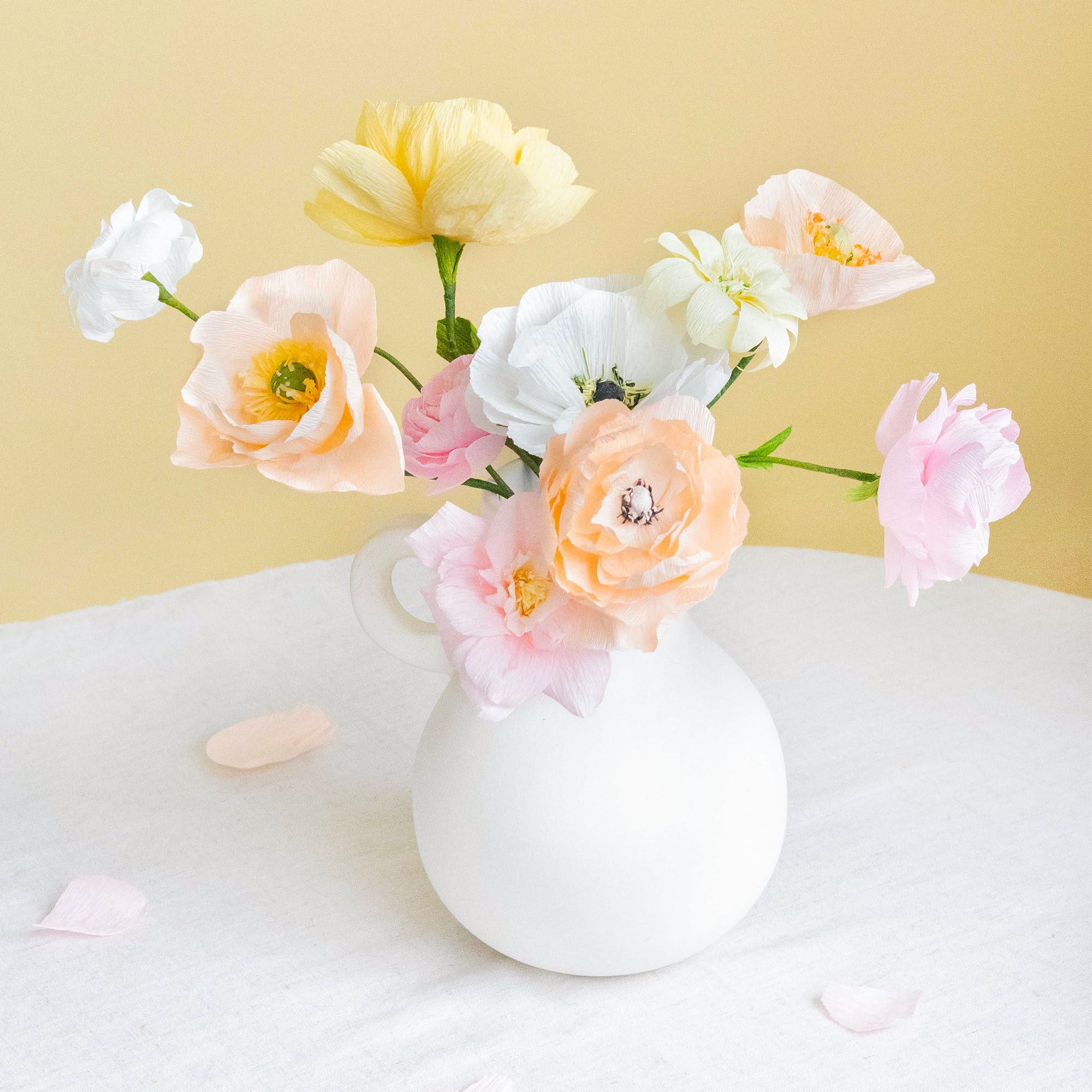 DIY HOME DECO - Mes fleurs en papier crépon