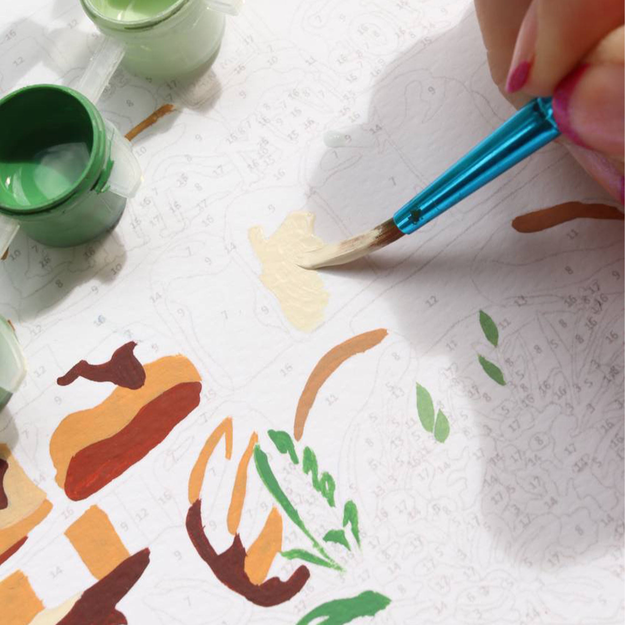 Coffret peinture au numéro - Boulangeries Parisiennes par Ananya Bhandari